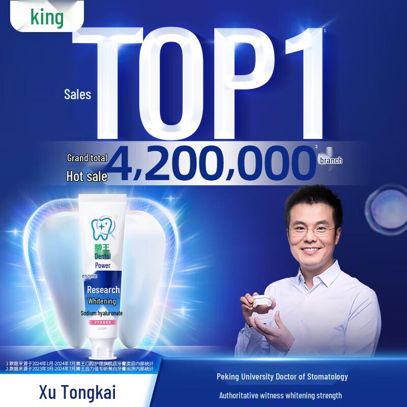 Lion Clicca Whitening & Gum Care Toothpaste