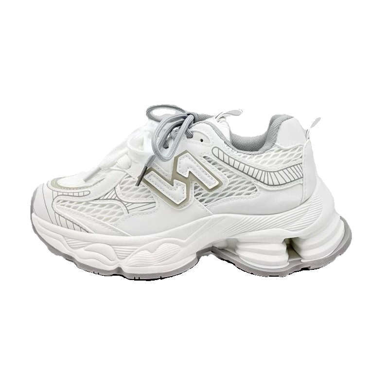 Thick-soled Heightening Dad Shoes Women's New Summer Mesh Breathable Casual Sports Women's Shoes