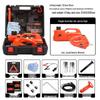 WOKEZ 12V Hydraulic Electric Jack with Inflatable Pump for Small Cars & Off-Road Rescue