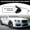 Air Suspension Ride Height Level Sensor No.3W0941286C - Car Front Right Headlight Level Sensor - for Bentley for Continental GT Metal Black - 1 Pc