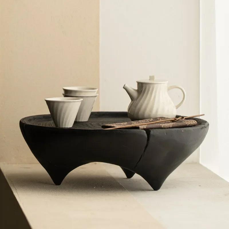 Solid Charcoal Kettle Dry Foam Tray Household Teaware Accessories Creative Teapot Base Heat Insulation Mat Home Small Tea Table