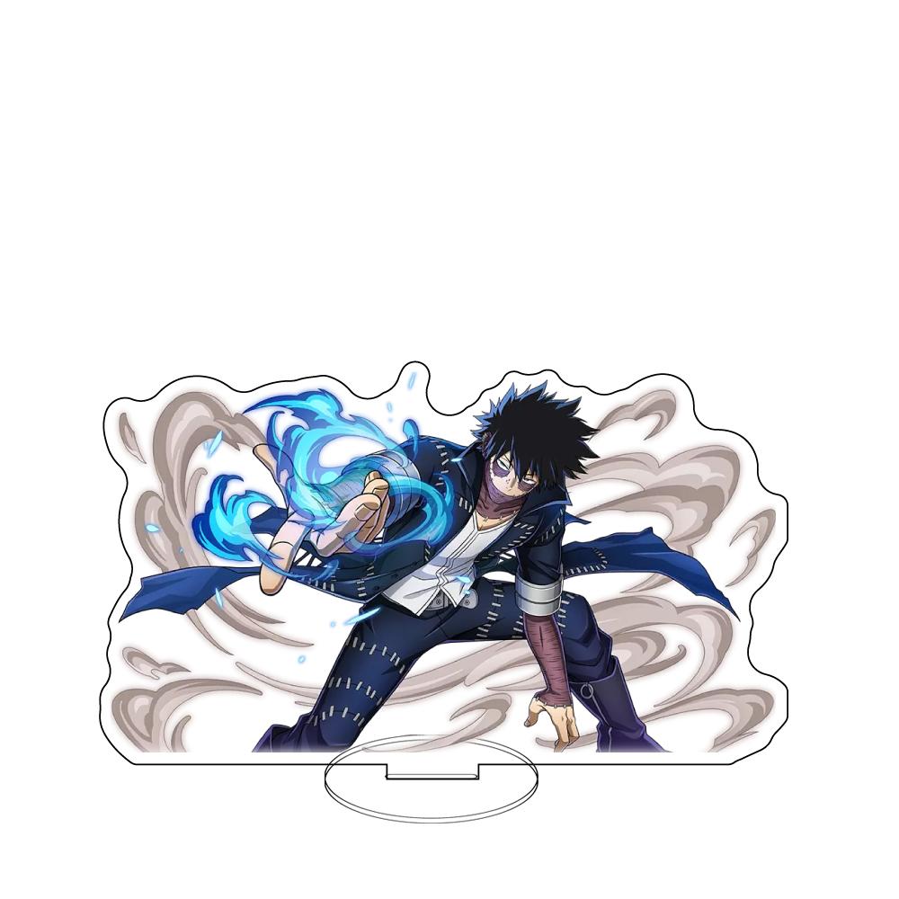 Anime My Hero Academia Sitzende Pose Acryl-Aufsteller Charakter-Bank-Serie Display-Figur, Schreibtisch-Sammlerstück Geschenk für Fans