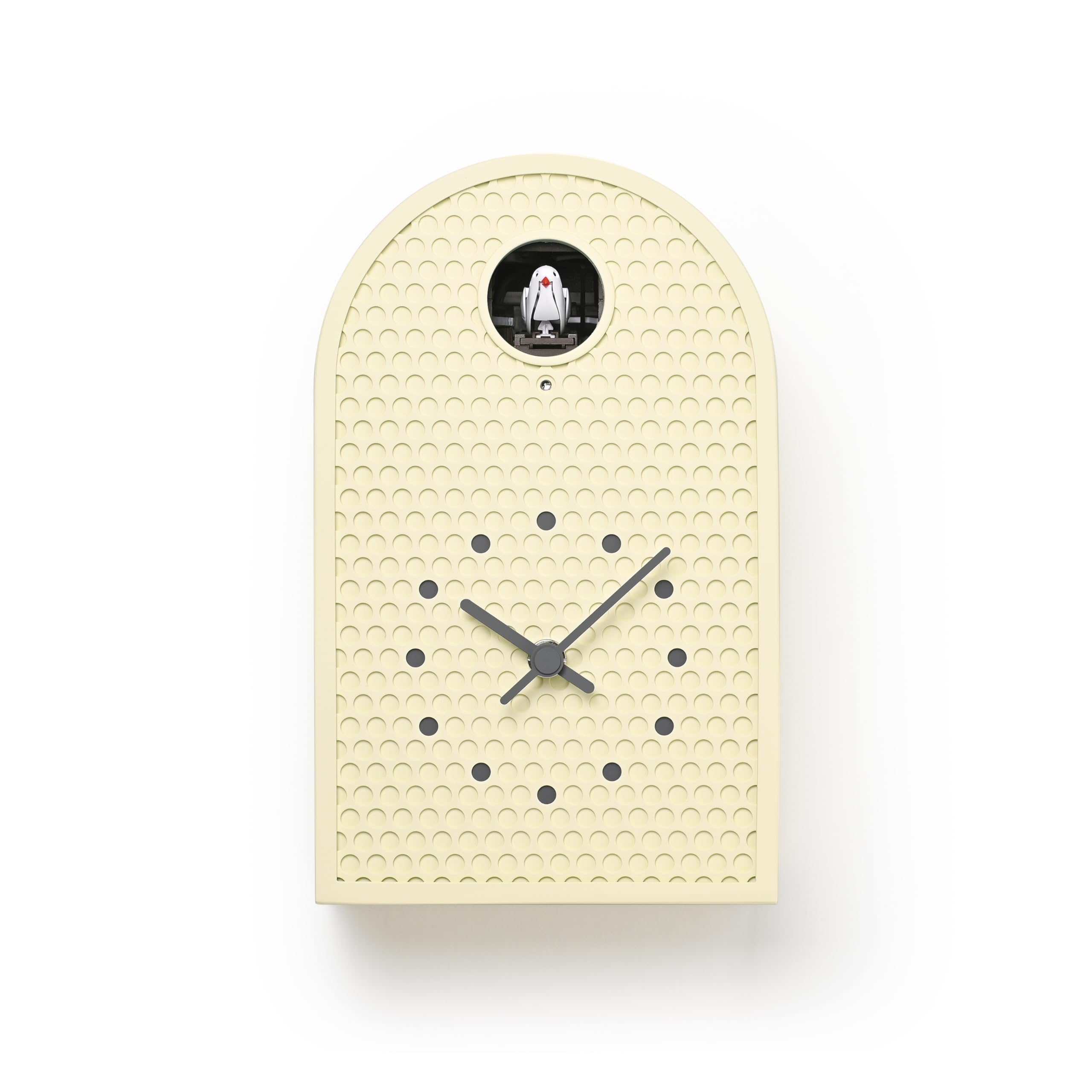 

Lemnos Cuckoo Clock Analog COO Ivory IV RF25-04 слонова кістка