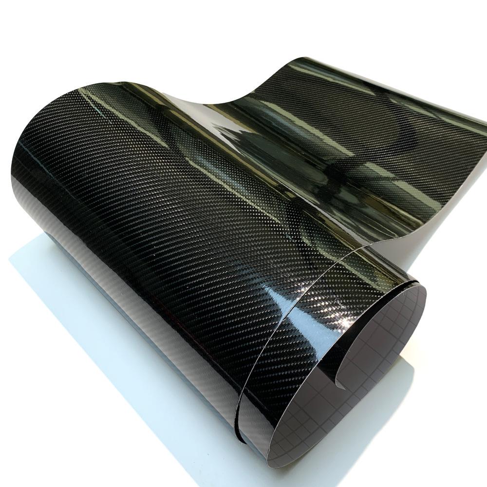 Carbon Fiber Car & Motorcycle Protective Wrap for Interior, Hood, Mirrors