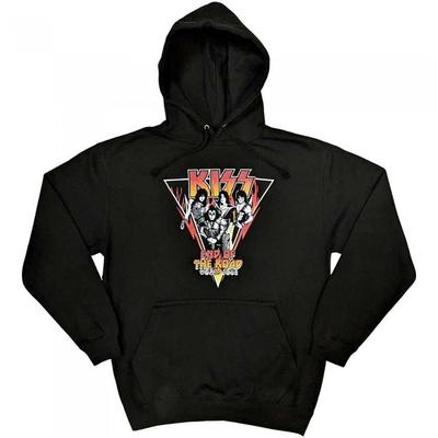 Kiss Unisex Adult End Of The Road World Tour Triangle Hoodie