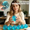 Palla Squishy Maltosio Blu Giocattolo Sensoriale Fidget Anti-Stress e Ansia Morbido Rimbalzo Lento Giocattolo Spremi Stress per Adulti