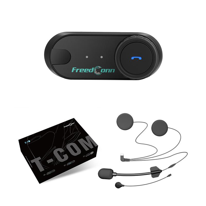 FreedConn TCOM VB 2-3 Riders 800M Communication System Bluetooth Intercom Headset Interphone for Motorcycle Helmet TCOM VB чёрный