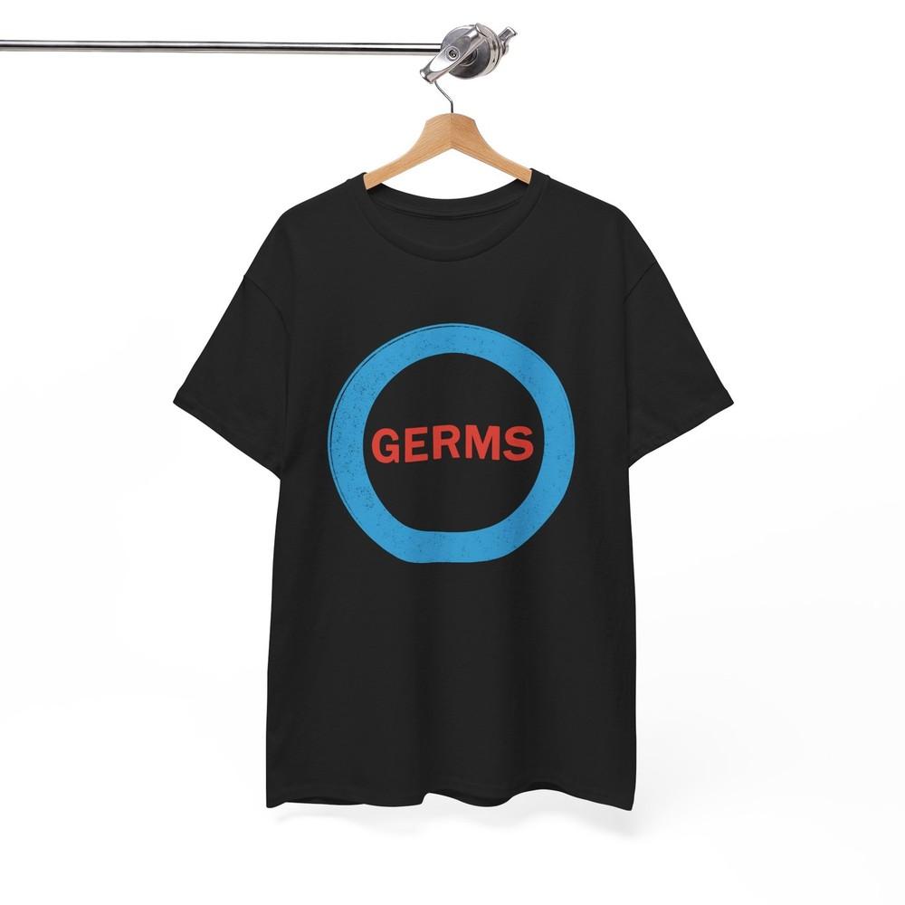 GERMS Футболка Винтажная Хардкор Панк-Рок Darby краш па пятно Унисекс Футболка Унисекс Футболка XXXL