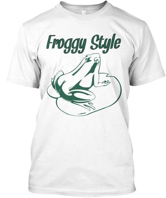 

Froggy Style Tee 100% Cotton T-shirt Mens Tees Top Made in the USA T-Shirt Tee Top Unisex 2XL