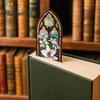 Wear-resistant Bookmark Stained Glass Flower Bookmark, Floral Acrylic Suncatcher Unique Shape Plant Book Page Marker, Gifts for Bookish, Women