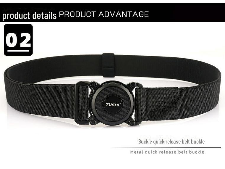 Pánský 3,8 cm multifunkční nylonový taktický tréninkový opasek