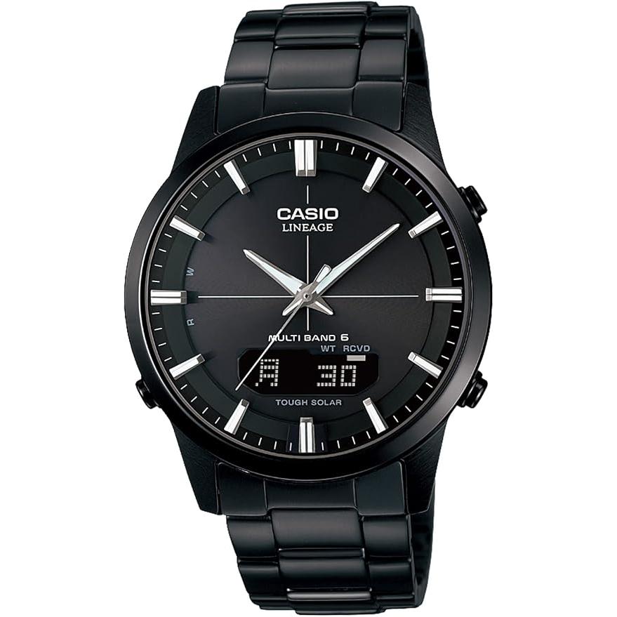 

Часы Casio Lineage Radio Solar LCW-M170DB-1AJF мужские черные чёрный