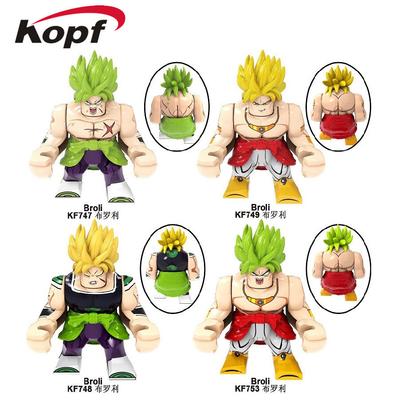 Kf6073 Dragon Ball 7Cm große Figur Baustein Kleine Partikel Mosaik Puppe Spielzeug Tasche