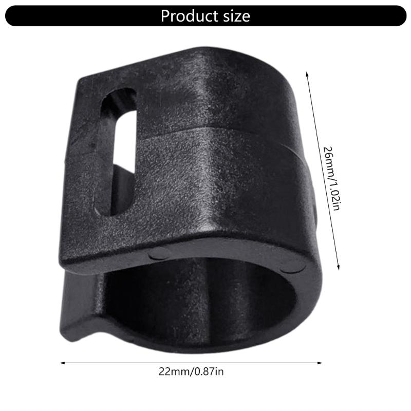 10Pieces Practical G Shape Hook Plastic Texture Suitable for Tent Frame 10kg Secure Fastening Camping Accessory Set