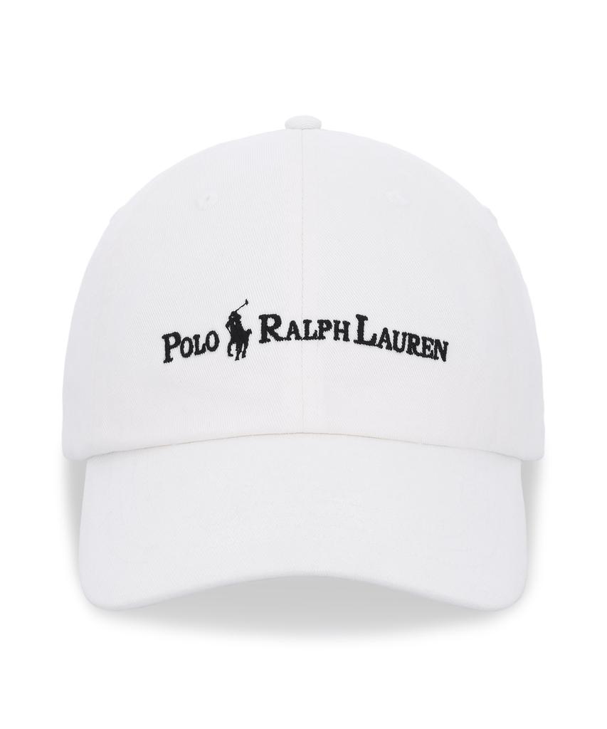 POLO RALPH LAUREN Baumwoll-Twill Baseballkappe - Weiß