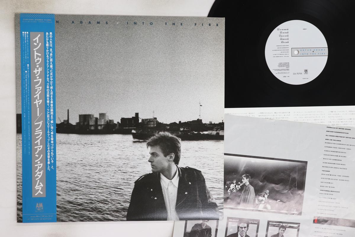 

LP Пластинка БРАЙАН АДАМС - Into The Fire C28Y3166 A&M 1987 Япония Оби Рок Б/У