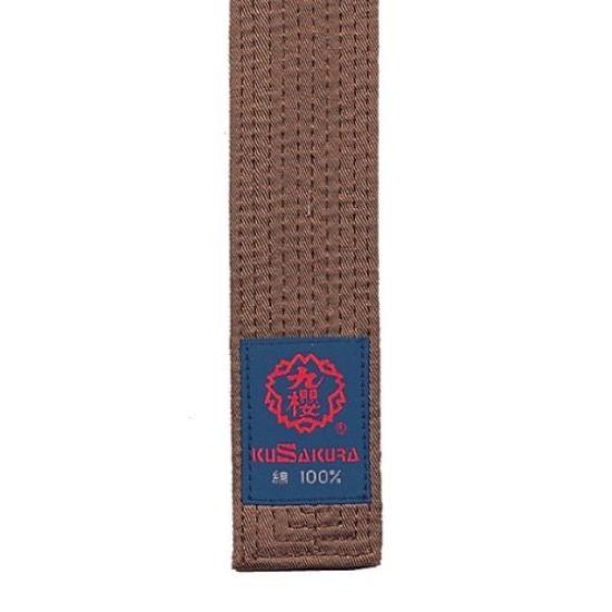 

Kuzakura Karate Belt Karate Uniform Color Belt JC2BR brown 2 коричневый