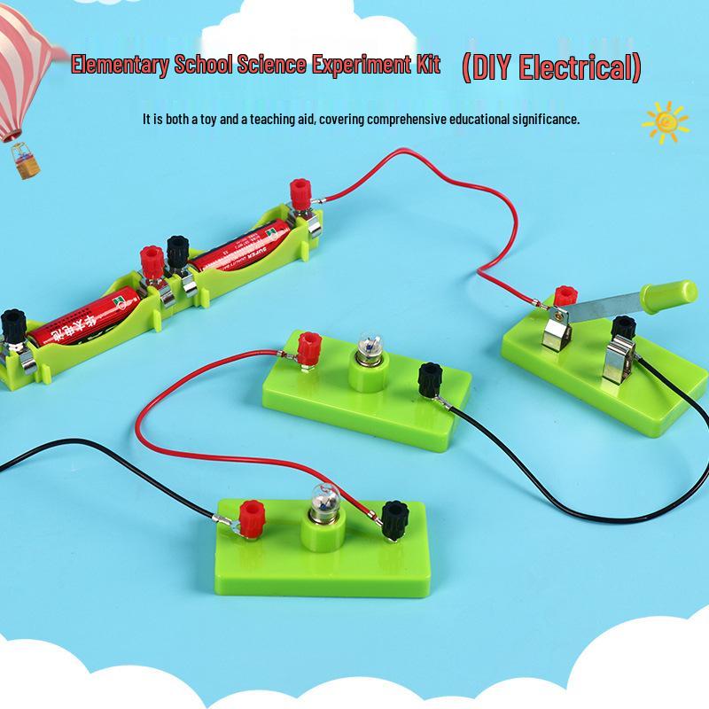 DIY Science Kit: Simple Circuit Experiments with Light Bulbs for Students