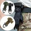 Multi-purpose Nylon Gloves Hook Work Safety Clip Outdoor Tactical Climbing Rope Anti-lost Camping Hanging Buck