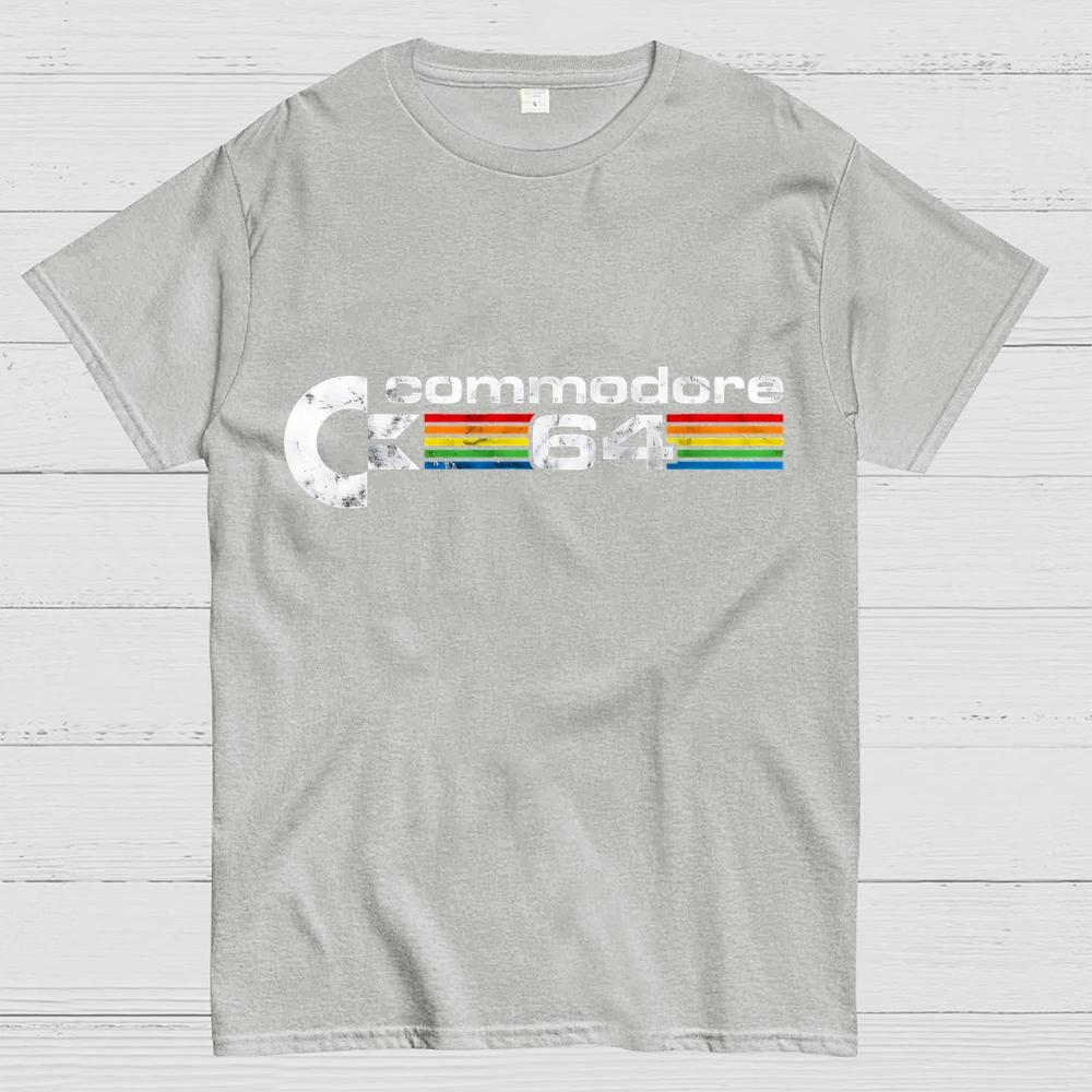 Commodore 64 Retro Cotton Summer Casual Cool Loose T-Shirt