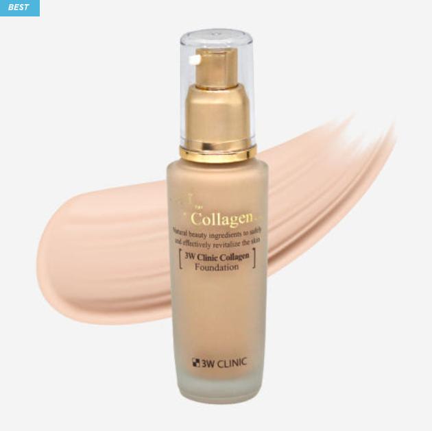 3W Clinic Collagen Foundation – 50ml (#21 / #23)