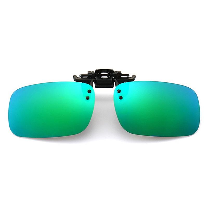 MAXJULI Car Driver Goggles Anti-UV Sun Glasses Driving Night Vision Lens Clip On Sunglasses for Men Women