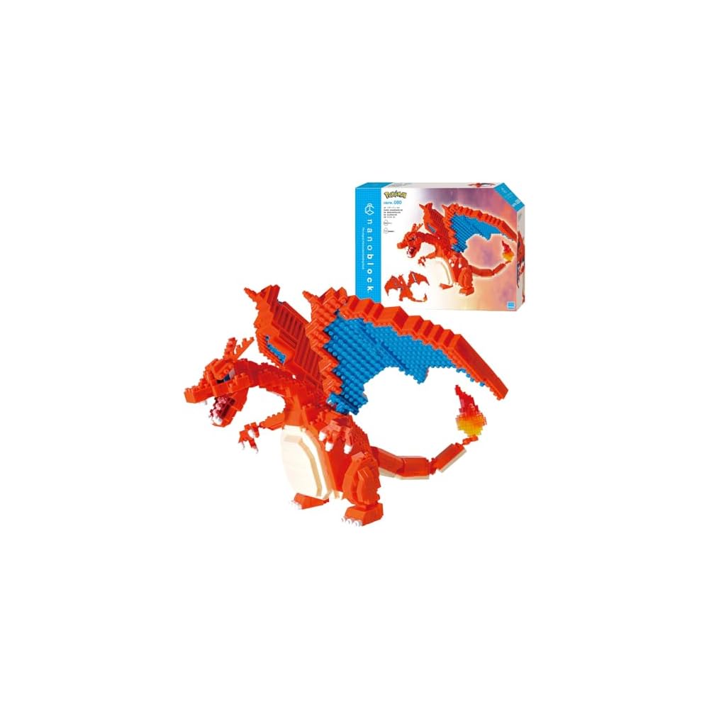 Kawada Nano Block Pokmon Charizard DX Building Set 150 Pieces