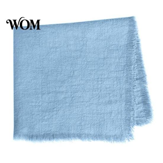 Soft Fringed Napkins Boho Linen Napkin, 18 Inch Washable Fabric Rustic Farmhouse Napkin for Dining Table Home Wedding Bridal Shower