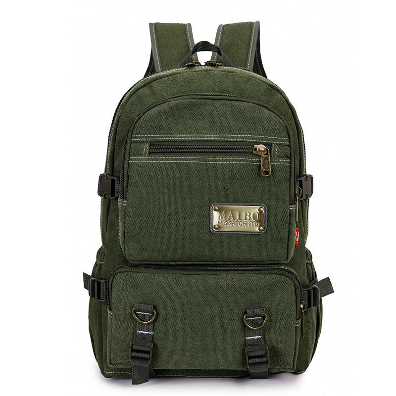 Schultasche Retro Rucksack Damen Einfach Vielseitig Canvas Rucksack Herren Mittelschule College Schultasche Mode Trendig Freizeit Tasche