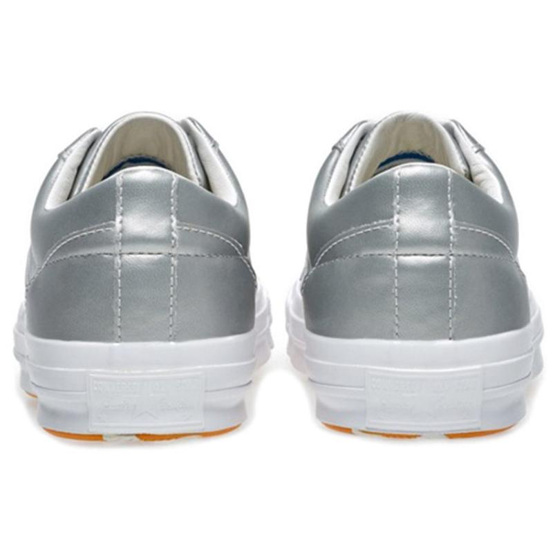 Golf Le Fleur x Converse One Star Ox Small Flower Co-branded 3M Reflective Low-Top Board Shoes Unisex Silver