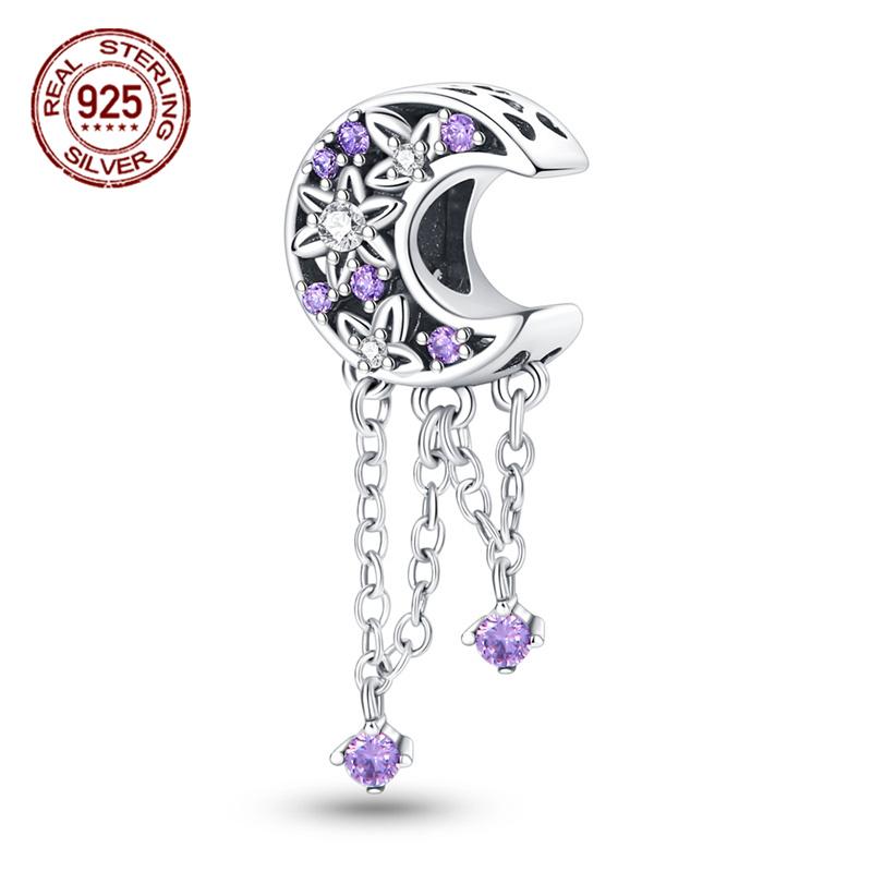 

Original Fit 3MM Bracelet S925 Silver Dreamcatcher Series Dream Pendant Charms DIY For Women Jewelry Birthday Gift 20mm