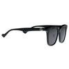 GUCCI Grey Lenses Black Frame Cool Sunglasses Oval Sunglasses Women's