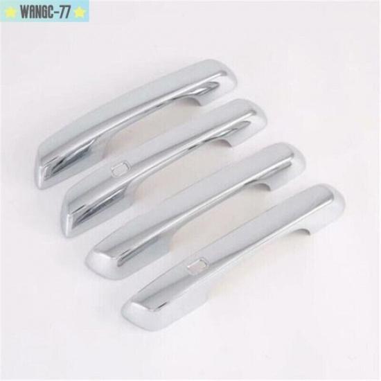 4X Chrome Side Exterior Door Handle Cover Trim For Hyundai Venue -