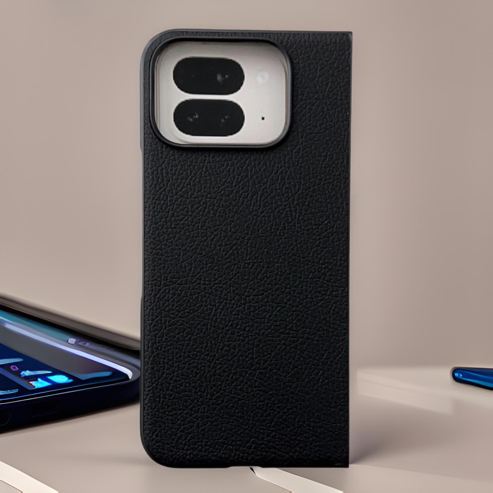 

Однотонный кожаный чехол для Google Pixel Fold Google Pixel Fold