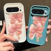 Pink Hibiscus Flower Pattern Case For Google Pixel 10 Pro XL Shockproof Bumper Silicone Cover For Pixel 9A 9 8 7 Pro 8A 7A