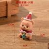 Christmas Resin Family Animal Decoration Creative Home Mini Christmas Tree Old Man Gift