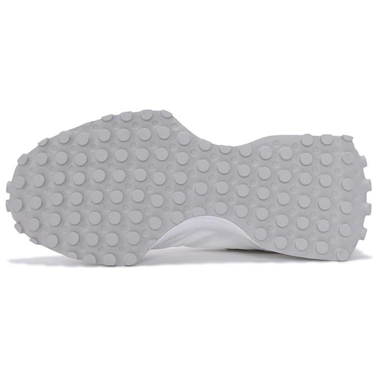 New Balance Nb 327 Comfortable Versatile Low-Top Casual Shoes Unisex sneaker White Purple Gray WS327WGP