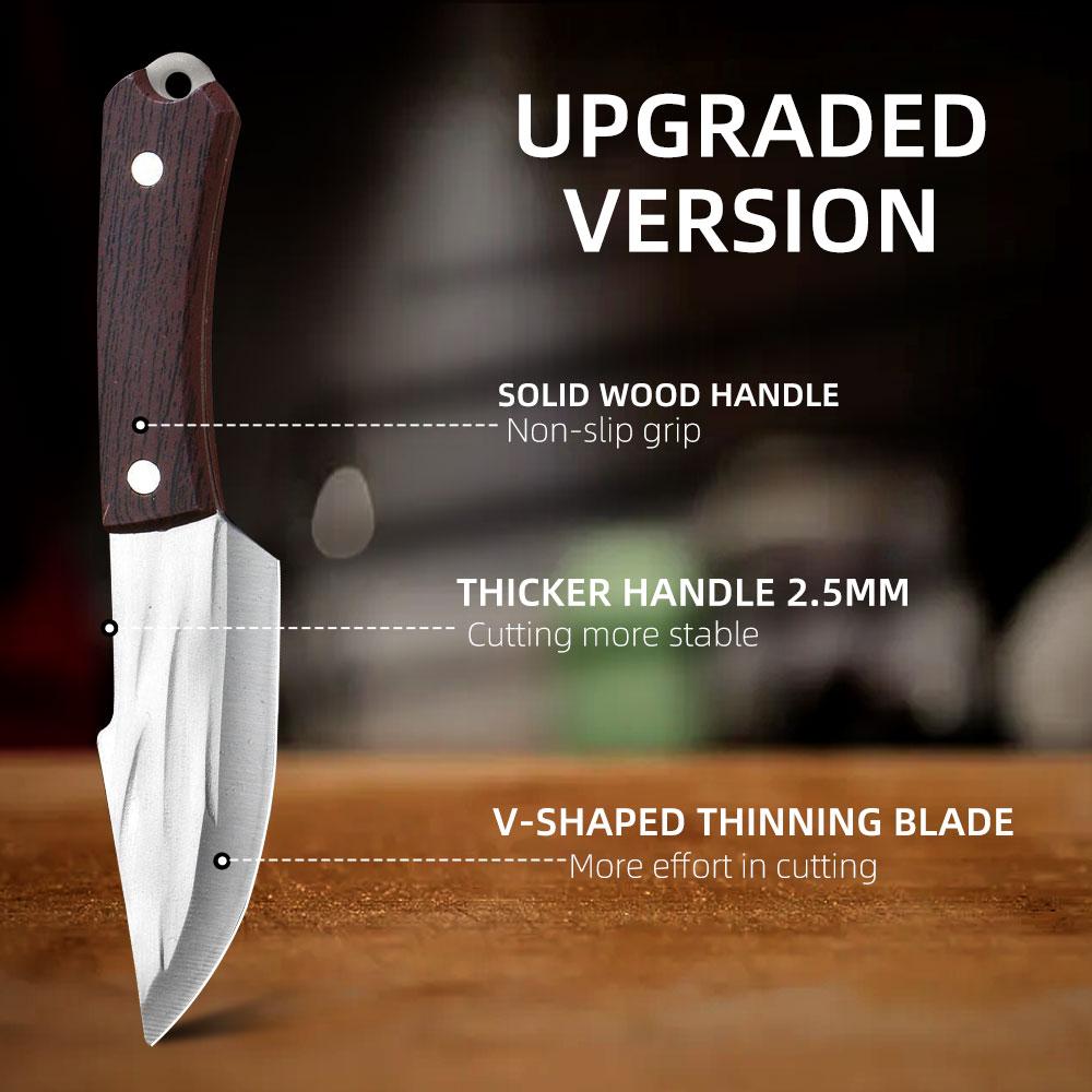 Kitchen Knife Forged Boning Knife Hand Held Meat Knife Fruit Knife Household Sharp High Hardness Stainless Steel Bone Removal Kn