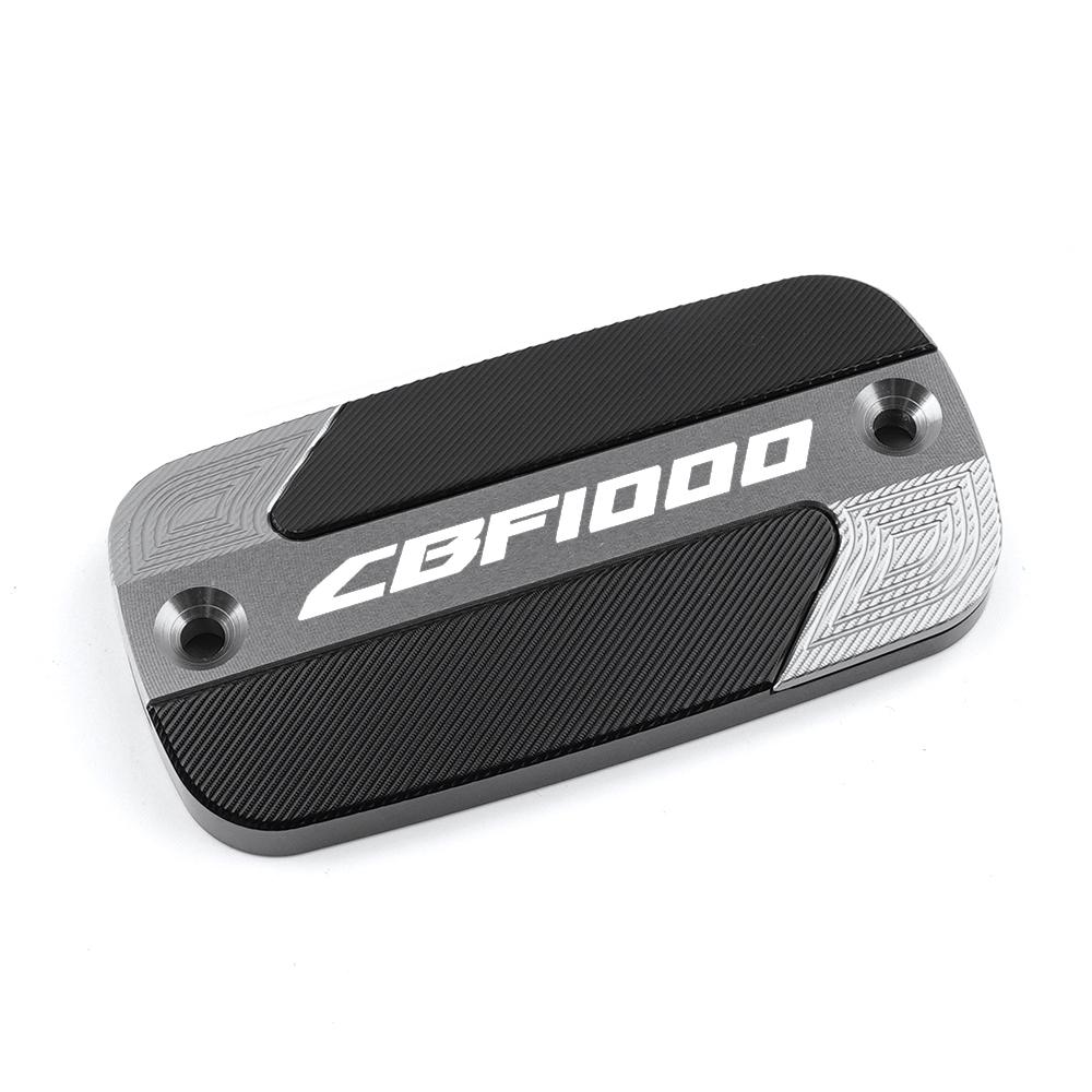 For Honda CBF1000 CBF1000F CBF1000FA Motorcycle CNC Aluminum Accessories Front Brake Fluid Reservoir Cover Cylinder Oil Tank Cap