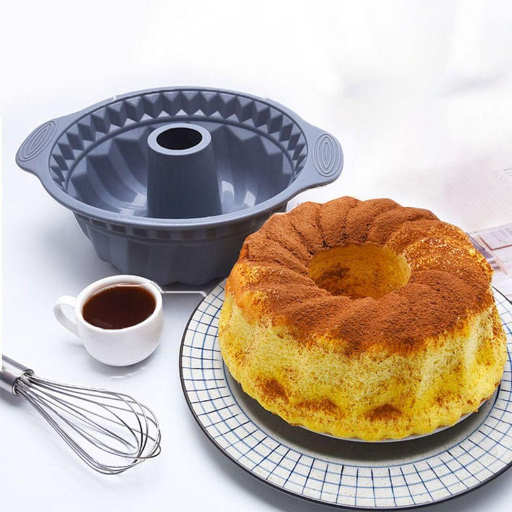 Round Cake Mold Heat Resistant Bread Mold DIY Baking Pan Pastry