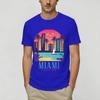 Vintage Miami Vices T-Shirt Sommer 100% Baumwolle T-Shirts Für Unisex Neuheit Lässiges T-Shirt Kurzarm Streetwear Oberteil Tees