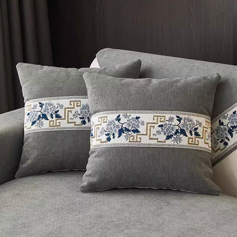 Chinese Style Anti Slip Sofa Cushion Chenier Solid Wood Sofa Mat Four Season Universal 1/2/3 Seat Combination Sofa Cover Towel
