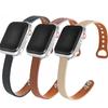 Bracelet de montre intelligente pour bracelet de montre Apple 40 mm 44 mm 38 mm 42 mm pour iwatch série SE 654321 bracelet de montre en cuir pour femme remplacements de bracelet
