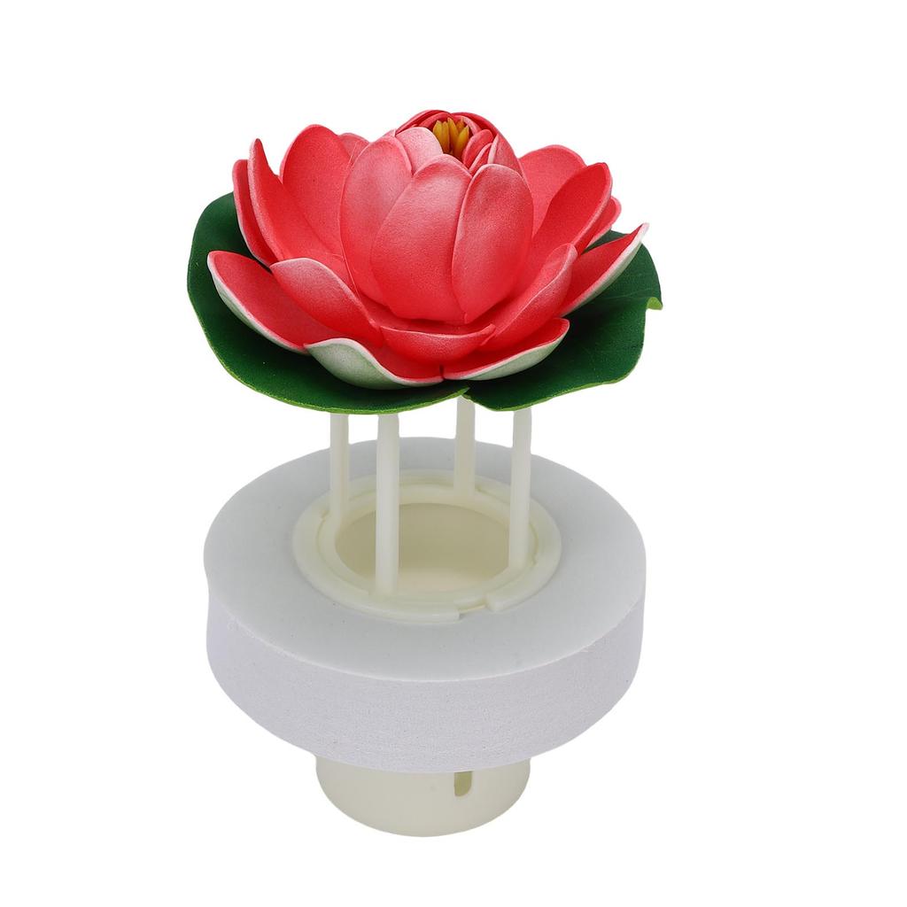 Fish Tank Atomizer Float Water Lily Aquarium Mist Maker Splash Guard Floating Buoy Accessory for Pond Water Fountain