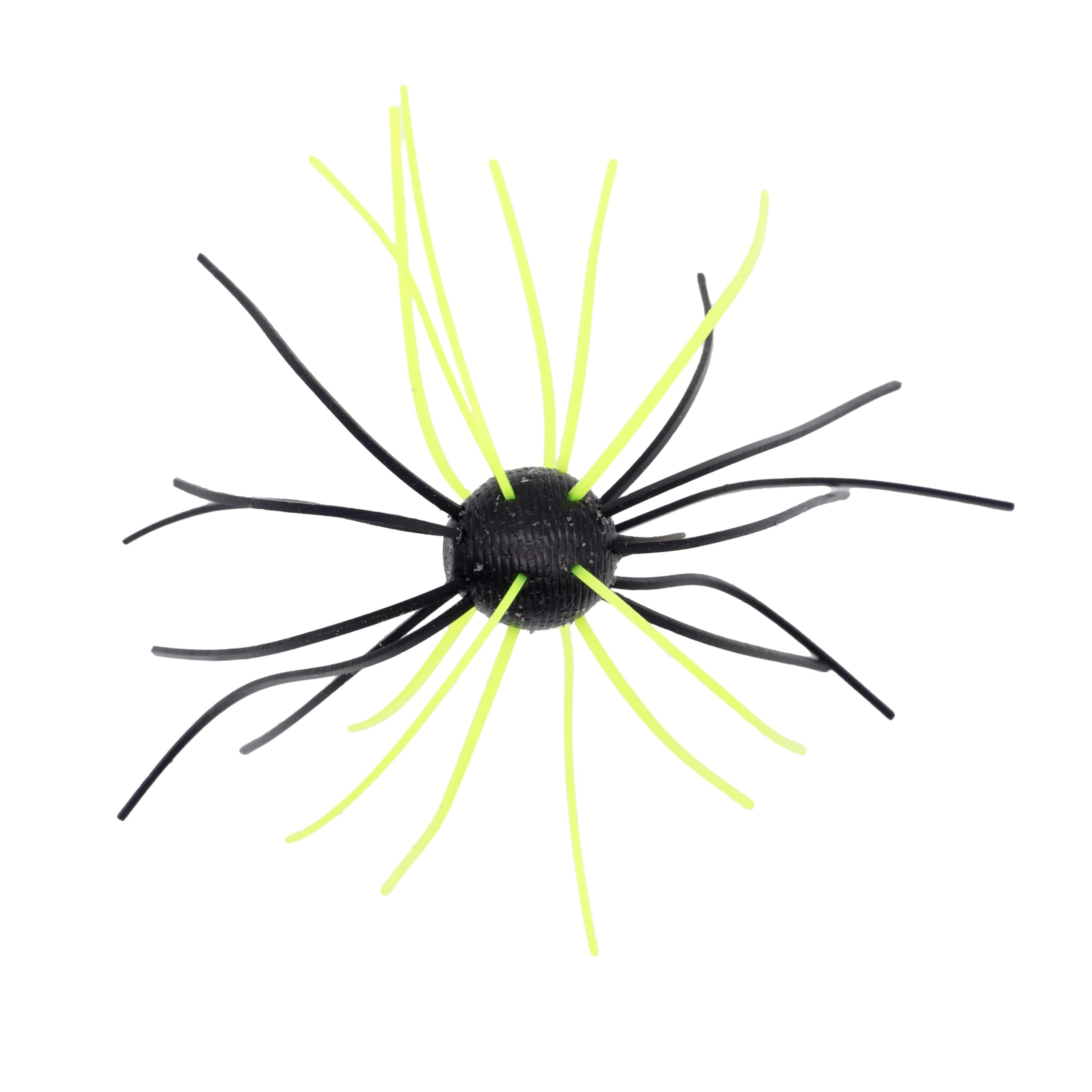 GEECRACK Imokemushi Ball Bomb 1 inch (#363 Black/Chartreuse)