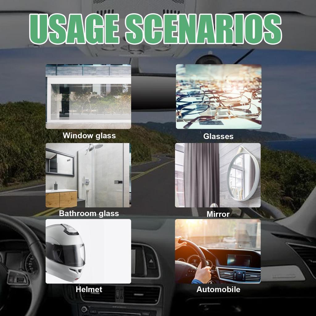 Homonth Automotive Glass Coating Agent, Car Windshield Cleaner/Windshield Refurbishment/Car Glass Washer perfect gift for men on Men's Day 100ml