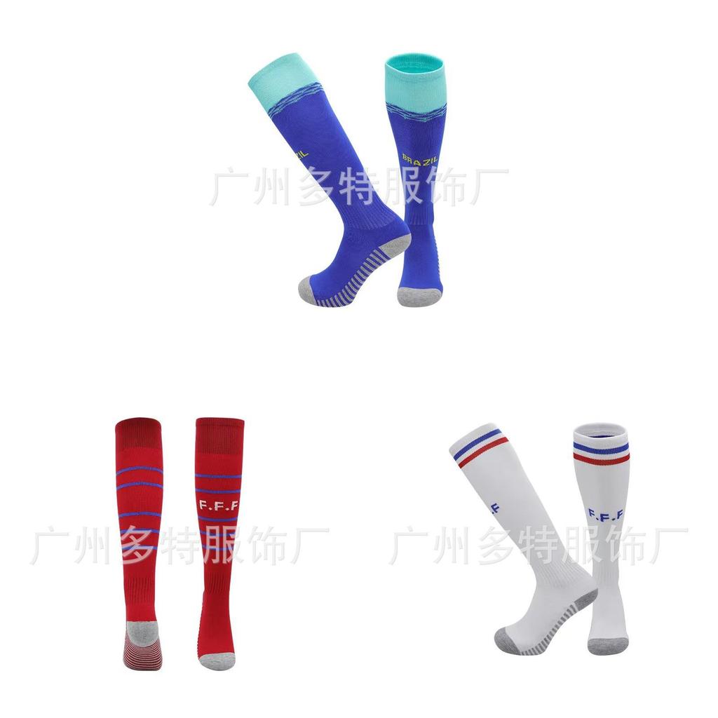 Fan Fußballsocken England Inspiriert Kniehoch Anti-Rutsch-Griff Strümpfe Atmungsaktiv Sport Trainingssocken