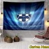 Custom Name Monterrey Team Spirit In Action Tapestry Room Decoration Wall Hanging for Living Room Bedroom, Dormitory, Birthday and Christmas Gifts