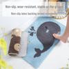 Children's Cartoon Rug: Non-slip, Water-Absorbent Mat for Bedroom, Entrance, Kitchen, Bathroom, and Toilet