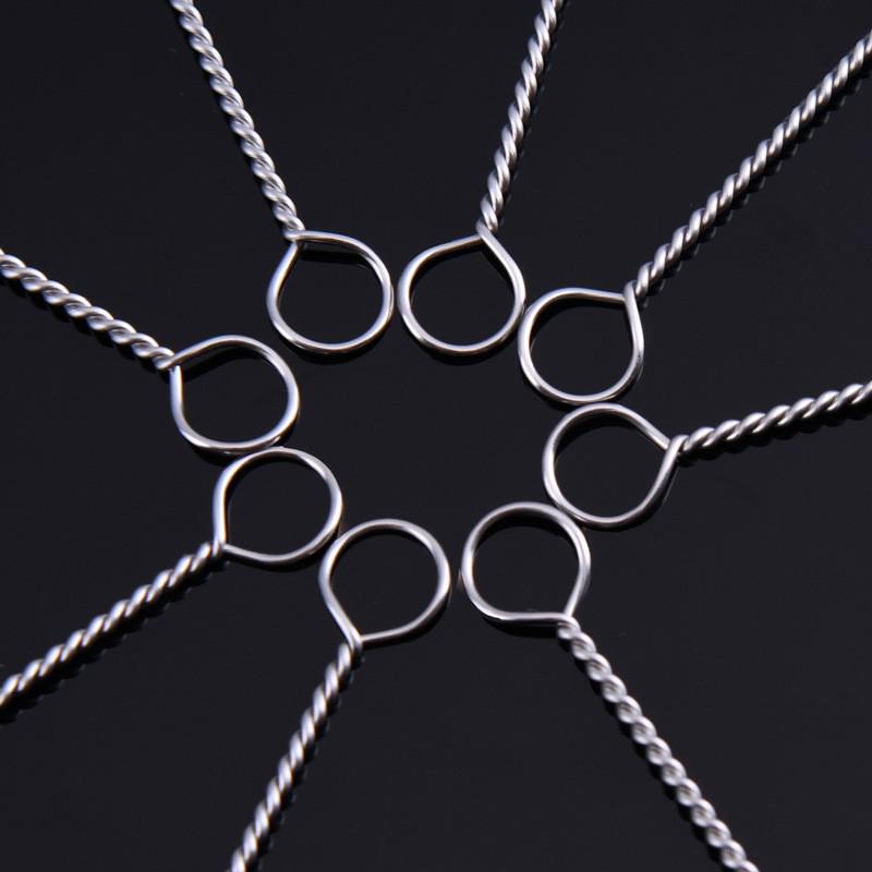 Szczotka ze stali nierdzewnej z długim uchwytem i nylonowym włosiem: Idealne do czyszczenia szklanych pojemników, probówek i butelek na wodę